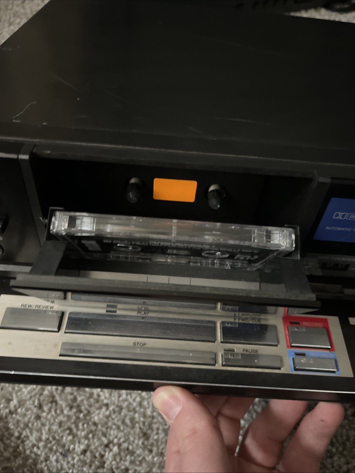 Serviced/Working/ AIWA F350 Cassette Deck. READ TESTED WORKS RETURNS ACCEPTED