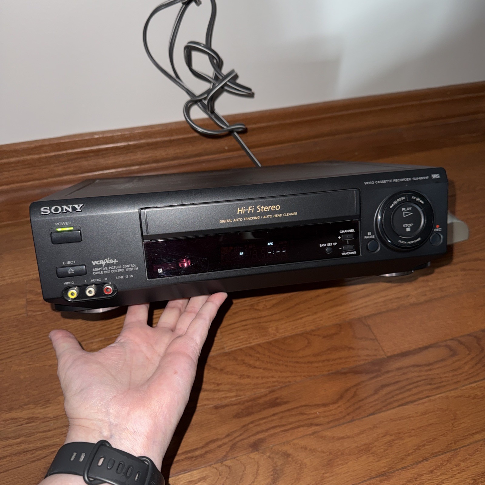 Sony SLV-695HF VCR Video Cassette Recorder Tested & Works Great – pls read