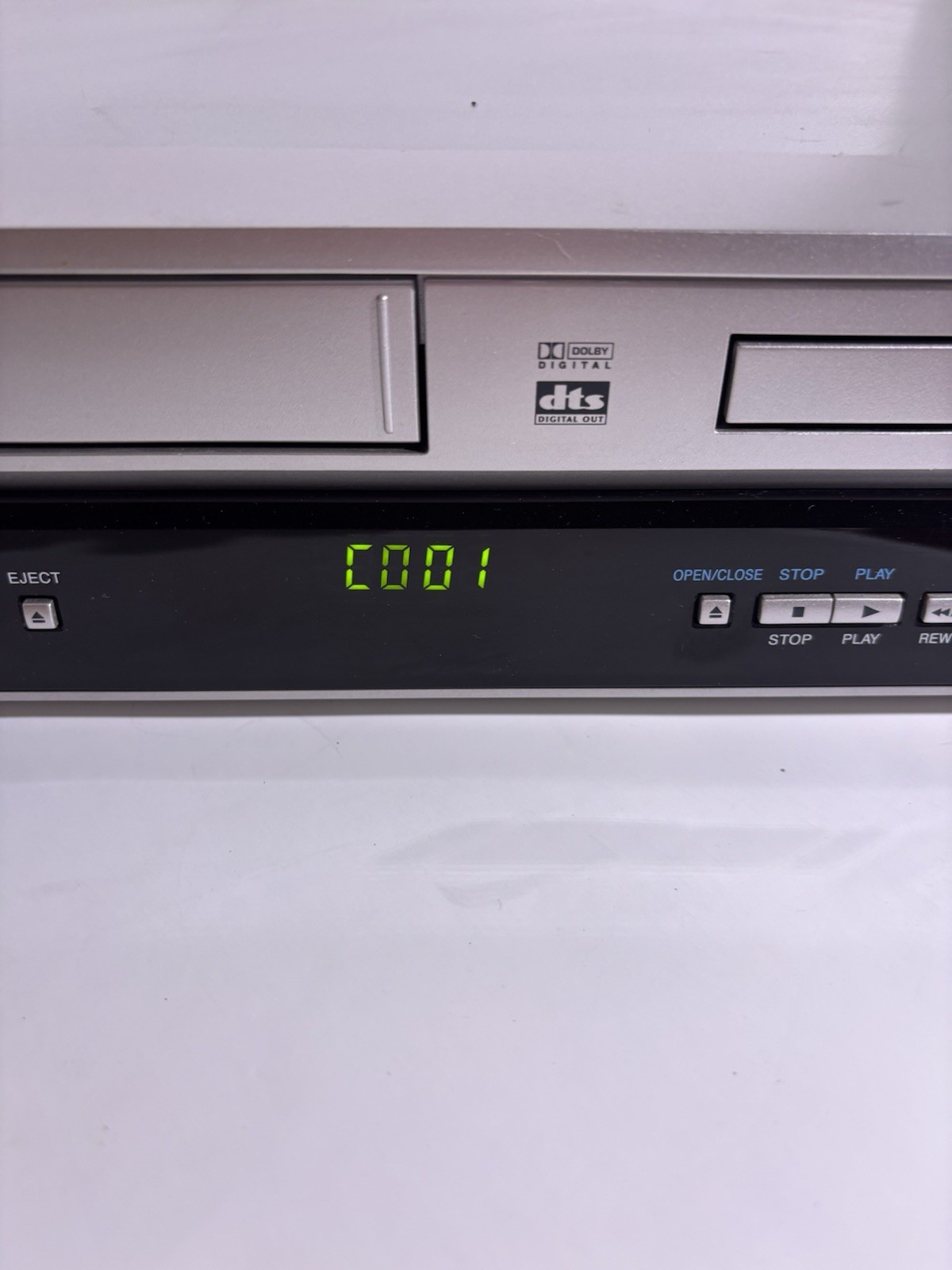 Panasonic Omnivision PV-D744S-A DVD/VCR Recorder Combo Player TESTED & Working!