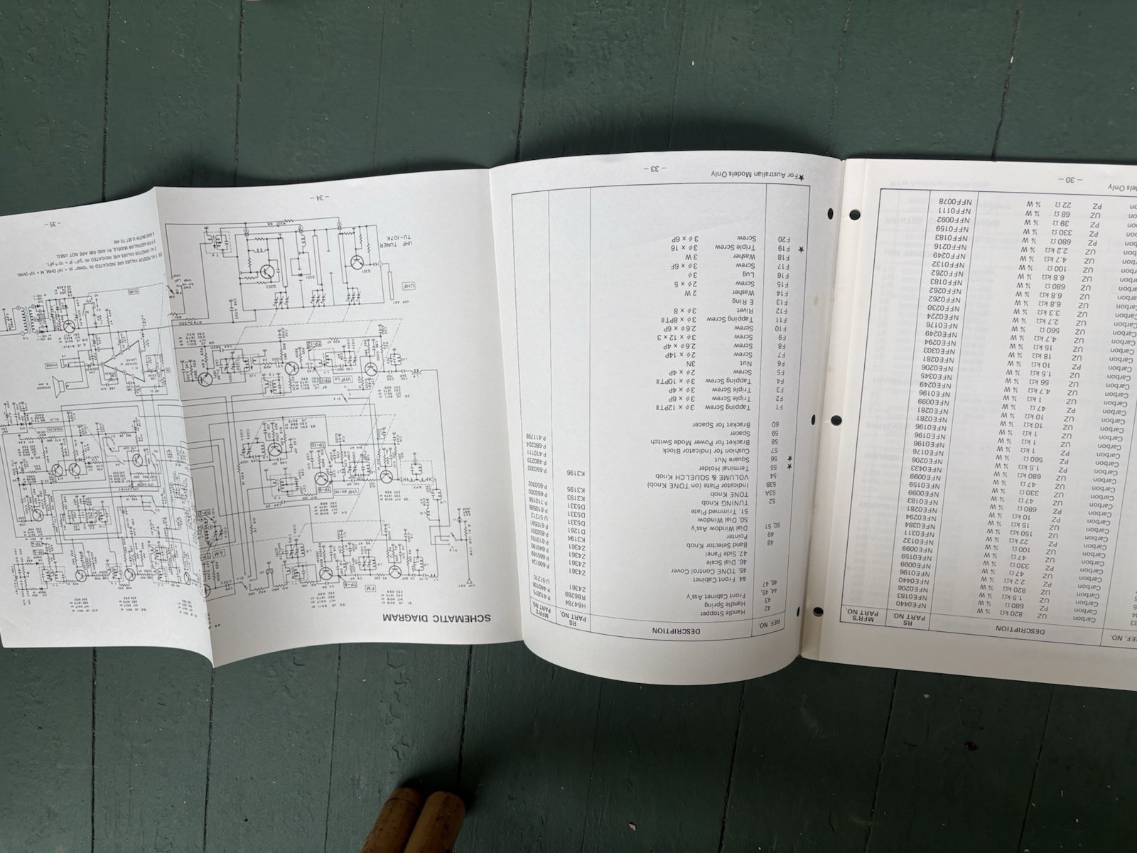 ORIGINAL Service Manual Realistic PATROLMAN 50 5-BAND PORTABLE RADIO – JAPAN