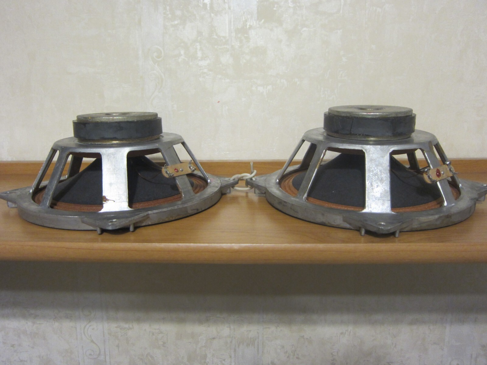 PAIR of USSR Full Range Speakers 10GDSH-1-4 (10GD-36K) 8 inch, 15W, 4Om, 20 kHz