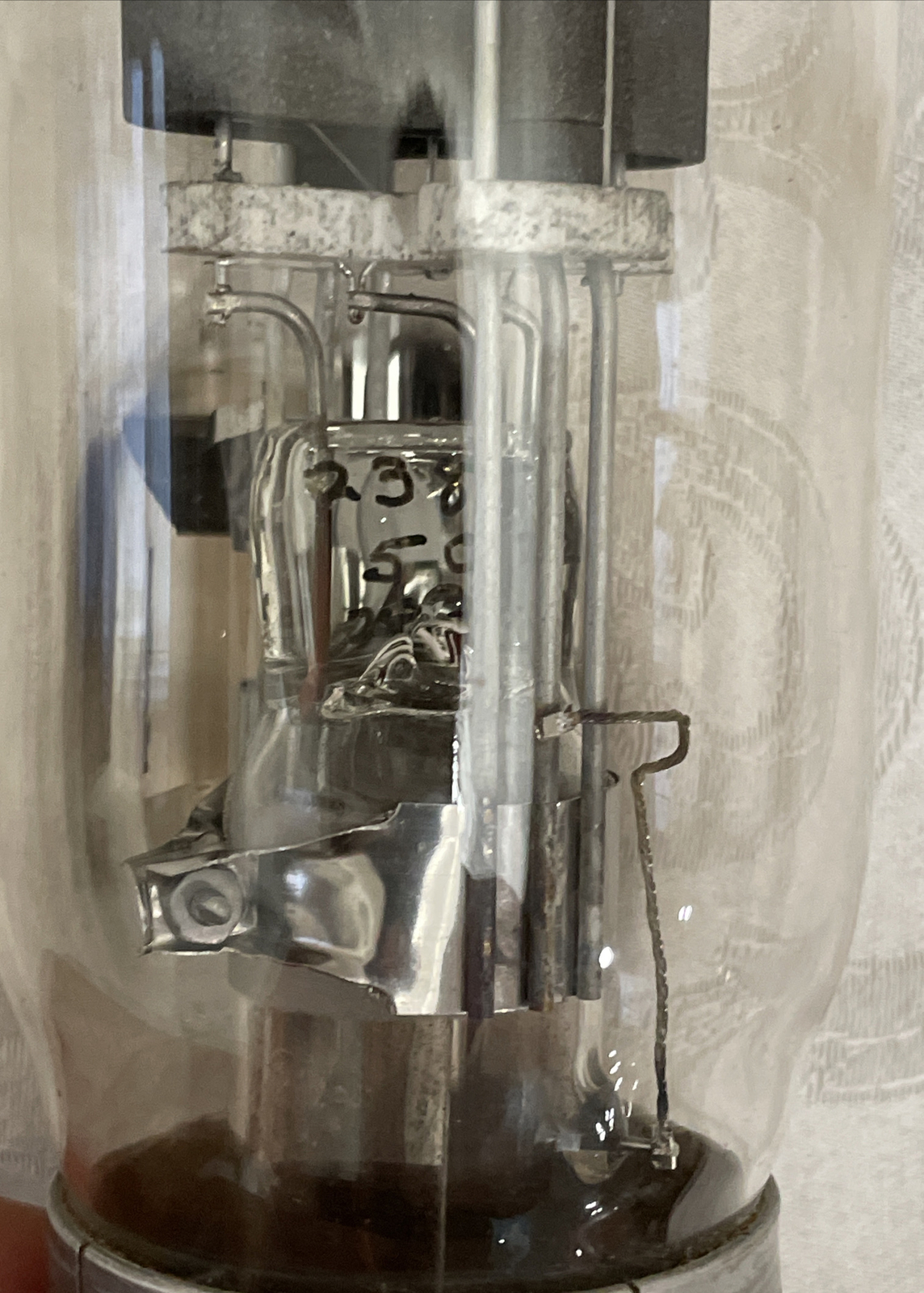 RARE! VTG. ANTIQUE RCA DEFOREST 203A 503A RADIO TUBE TRANSMITTING RF AMPLIFIER