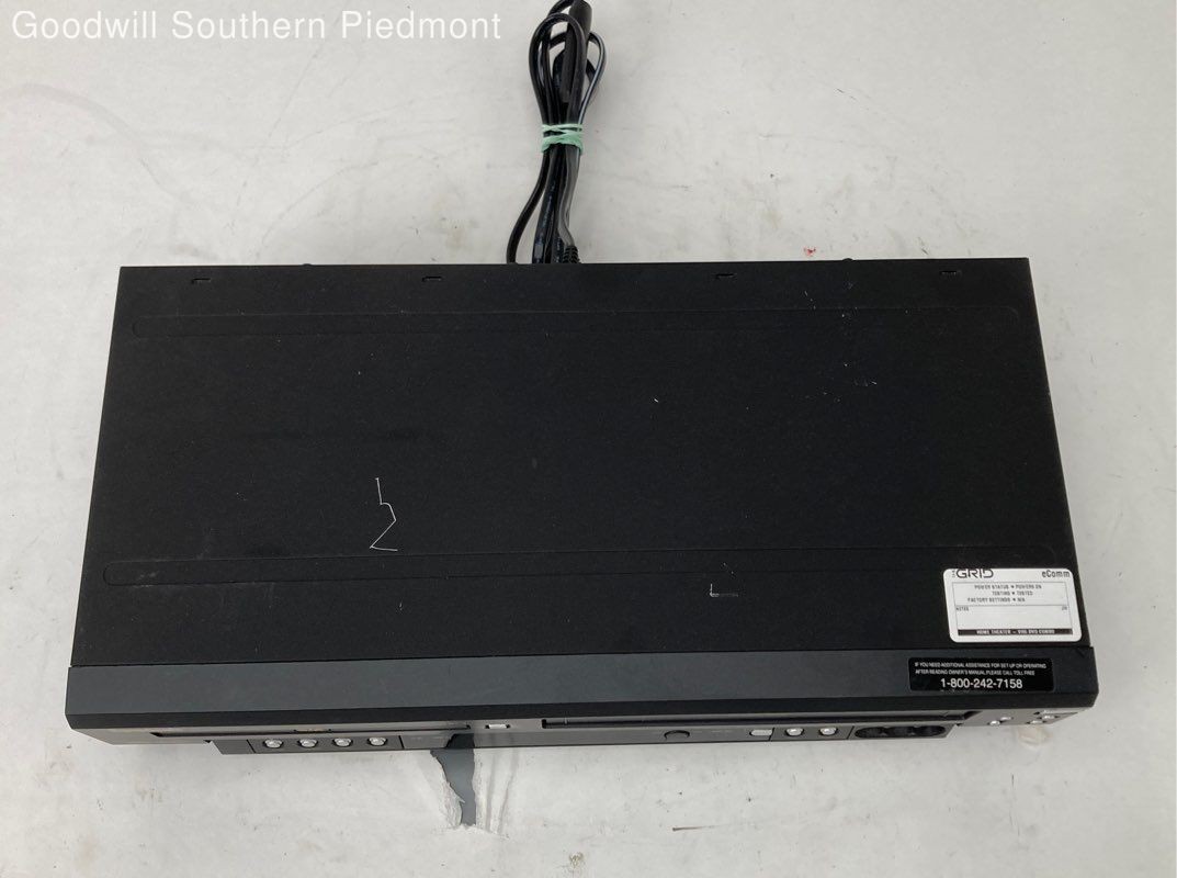 Symphonic WF803 DVD/VCR Combo Recorder/Video Player – Tested