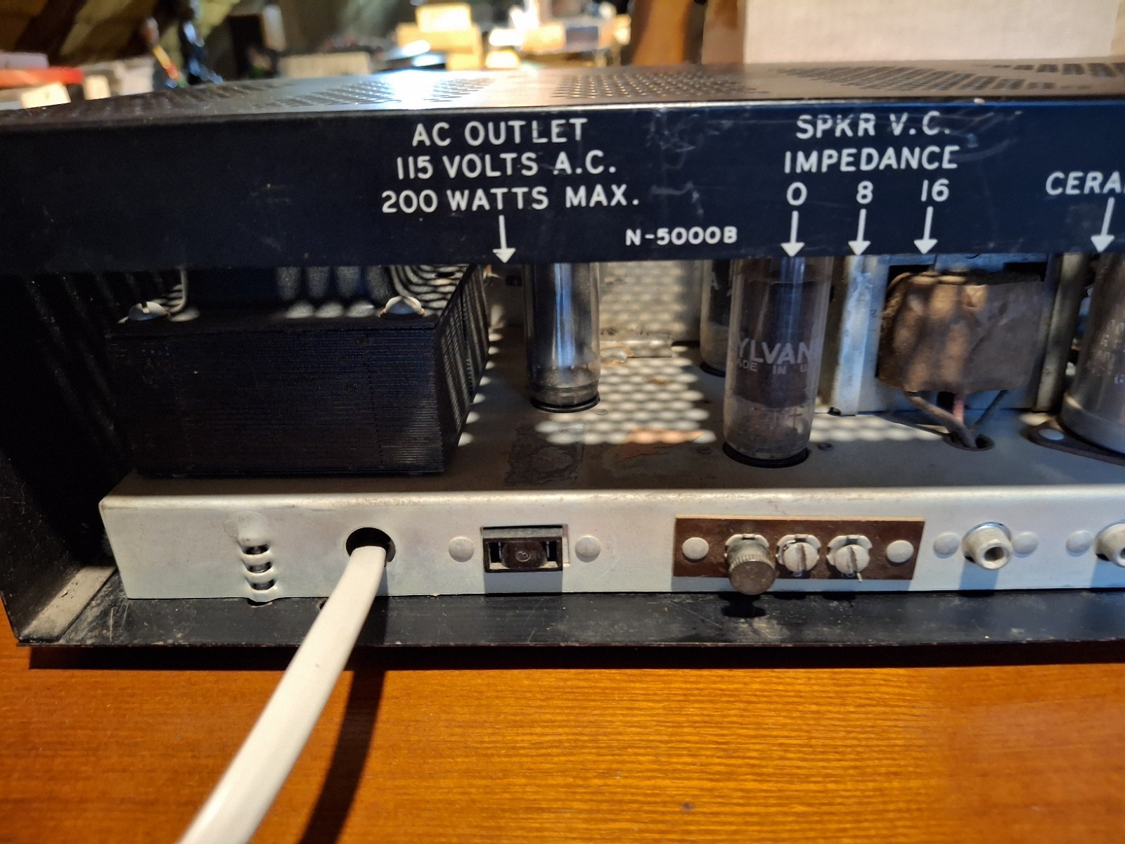 DeWALD High Fidelity Mono Integrated Vacuum TUBE Amp Amplifier WORKS EL84 6BQ5