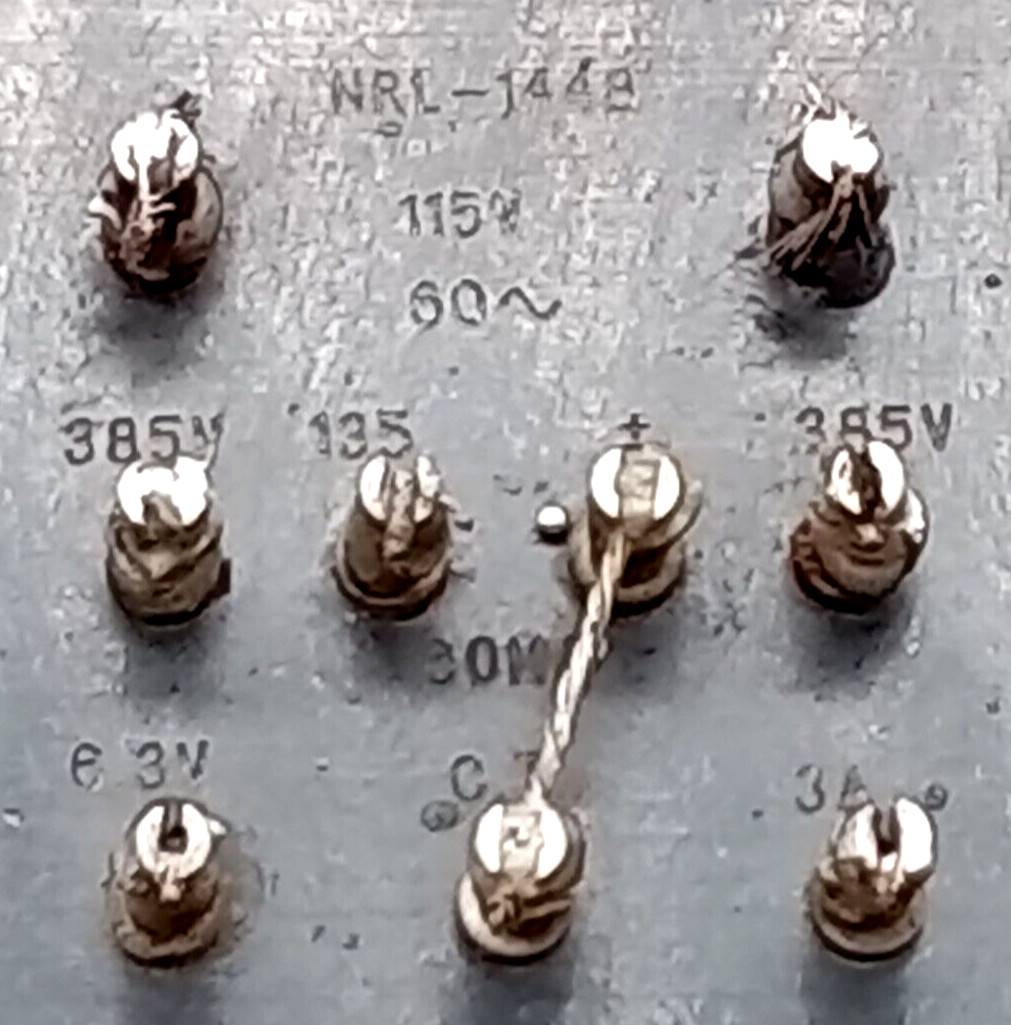 NRL-1448 Power Tube Amp Transformer 385-0-385 V 60 ma / 6.3 v at 3 amps