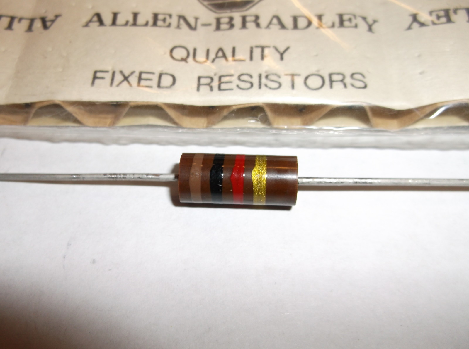 ALLEN BRADLEY 1k 2 watt 5% Carbon Comp Resistor(1)