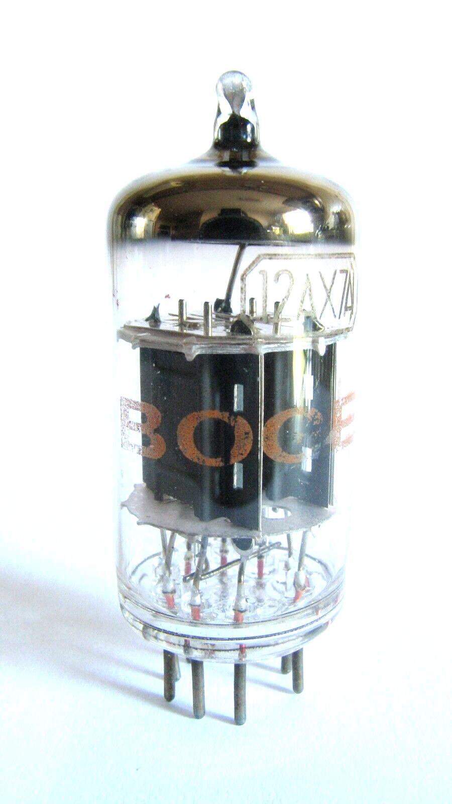 Japan Toshiba/Bogen 12AX7A (ECC83) Tube – Hickok TV7B tests @ 48/45, Min:32/32