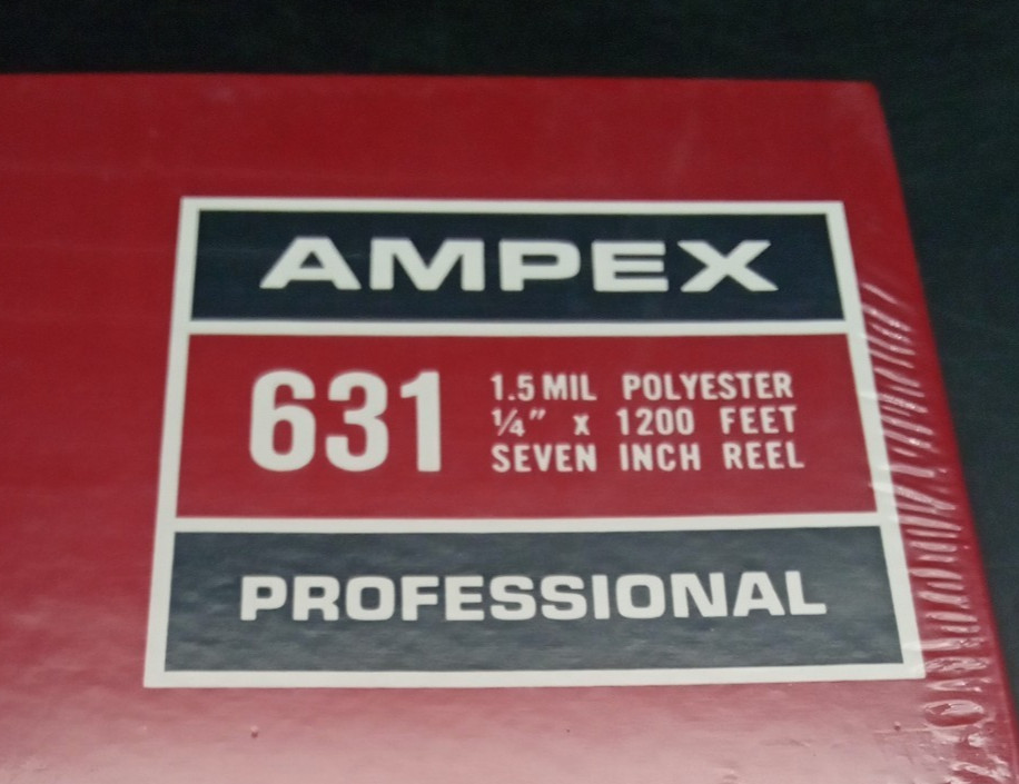 AMPEX 631 Reel to Reel Professional Recording Tape (lot of 11) 7″ Reel ~ Sealed