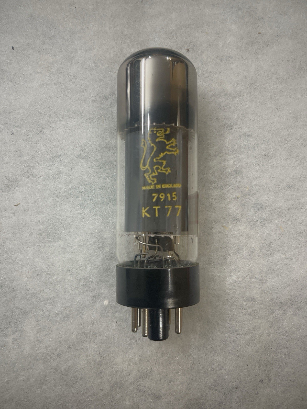 GEC KT77 EL34 OO getter Thin Black Base Excellent Testing Value