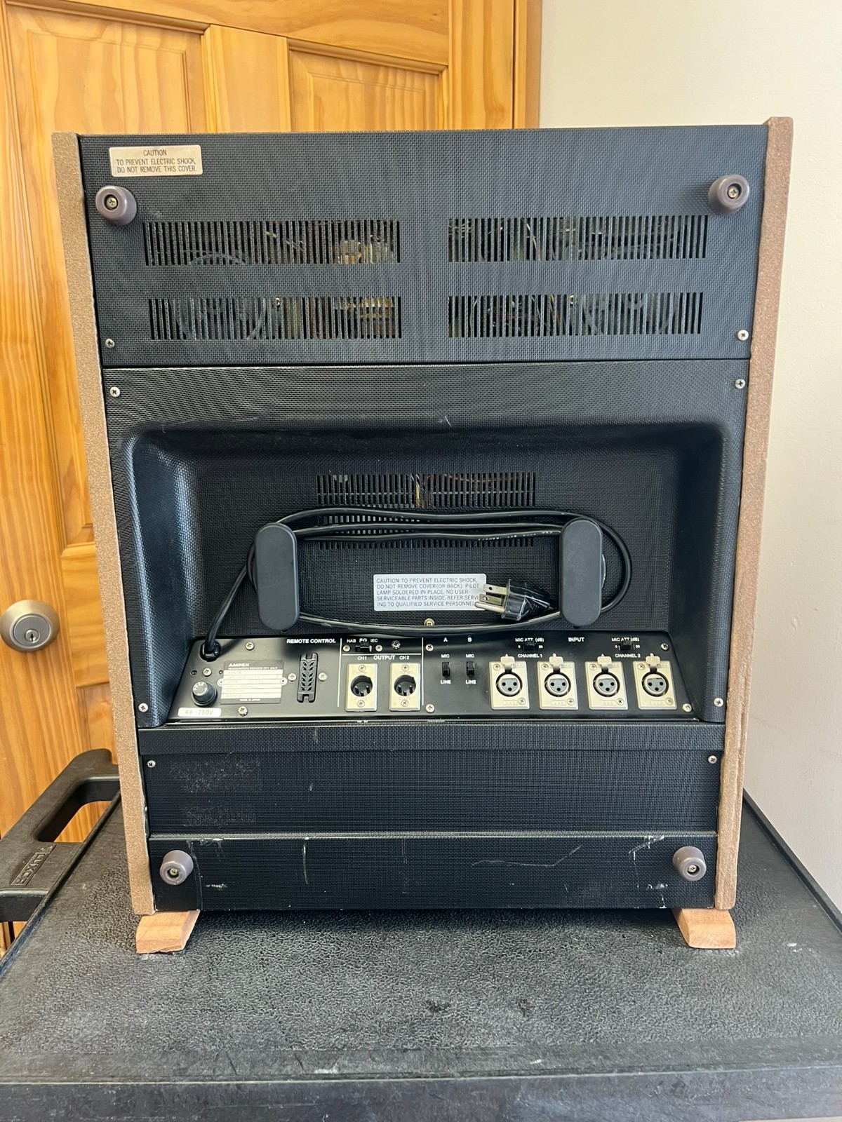 AMPEX ATR-700 2 track , Professional Reel To Reel Tape Deck -FOR Parts/Repair