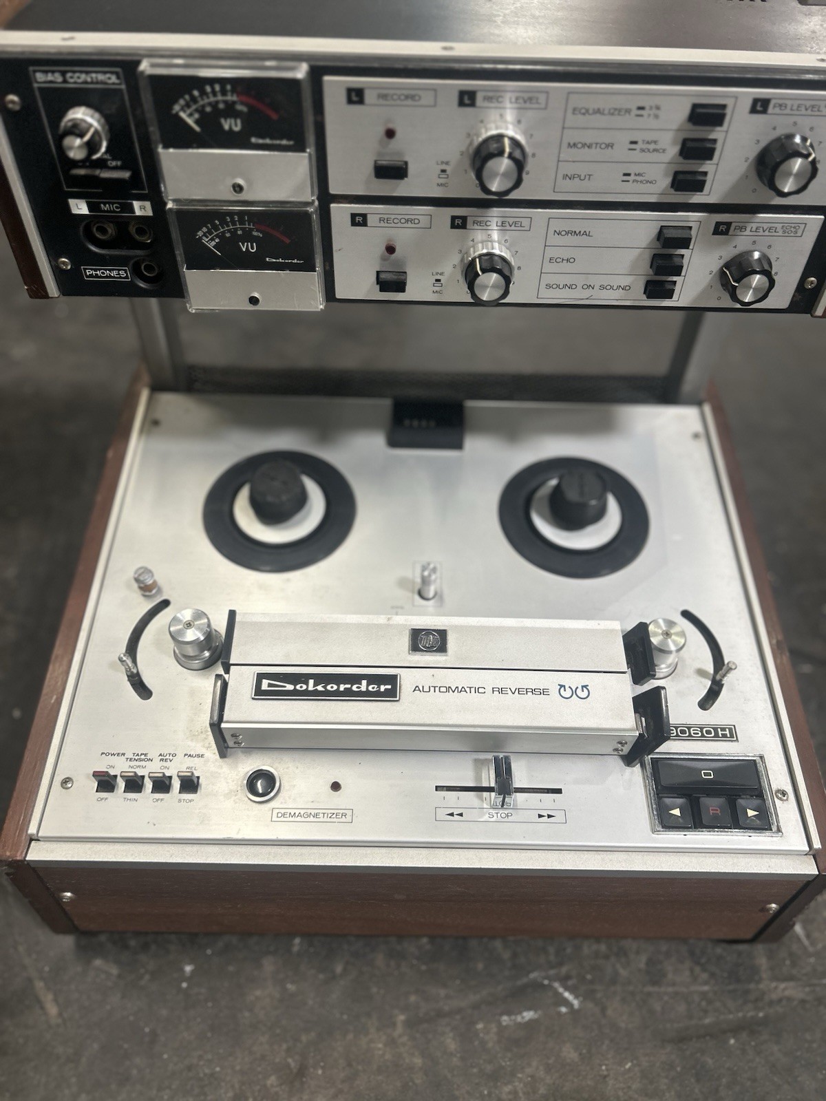 DOKORDER -9060H Reel to Reel Needs Part for Repair . Not Working