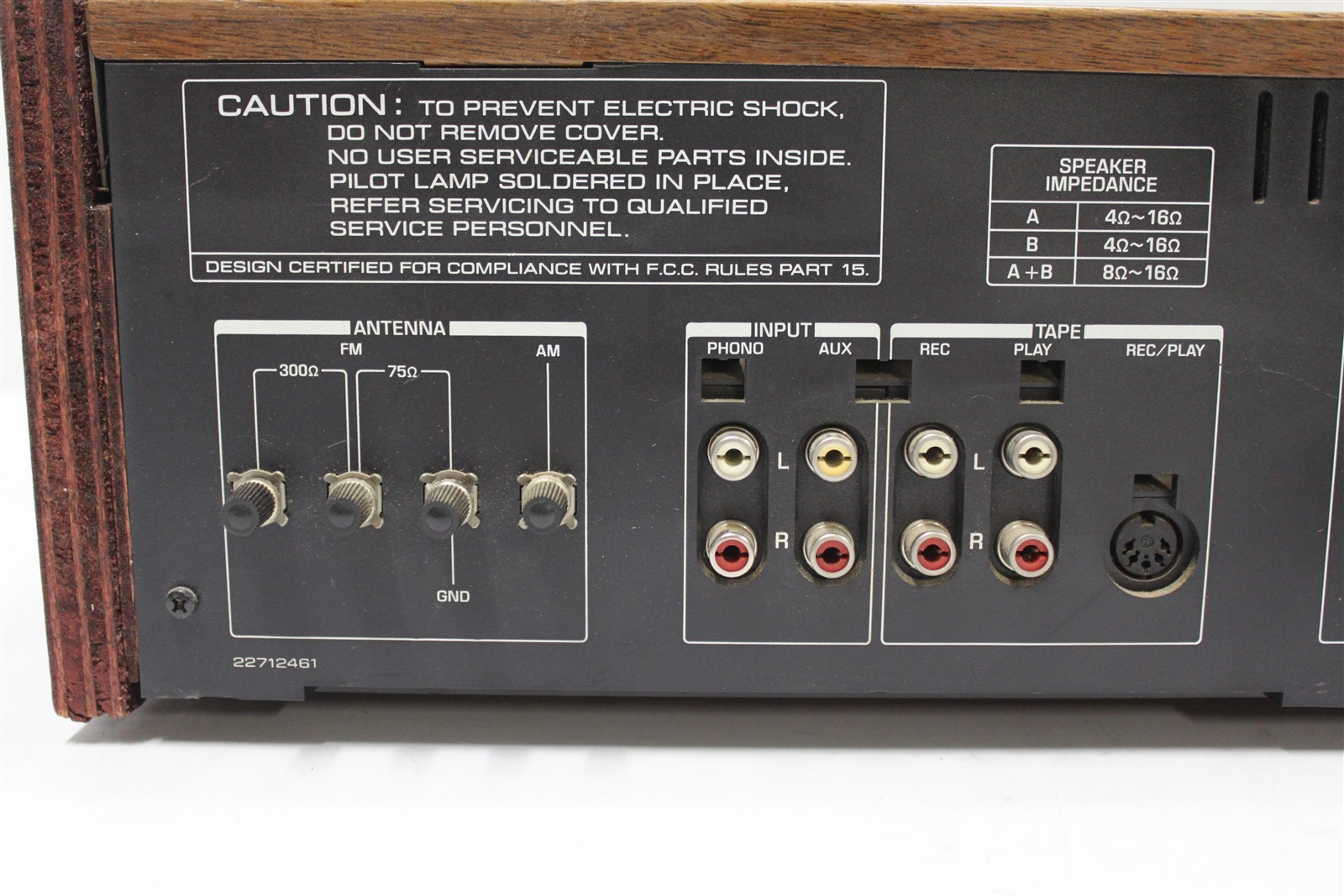 Vintage Toshiba SA-725 Vintage AM/FM Stereo Receiver Tested and Working
