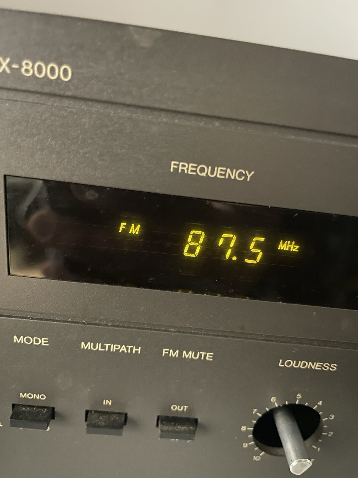 Vector Research VRX-8000 FM/AM Quartz Lock Stereo Receiver – Fully Tested