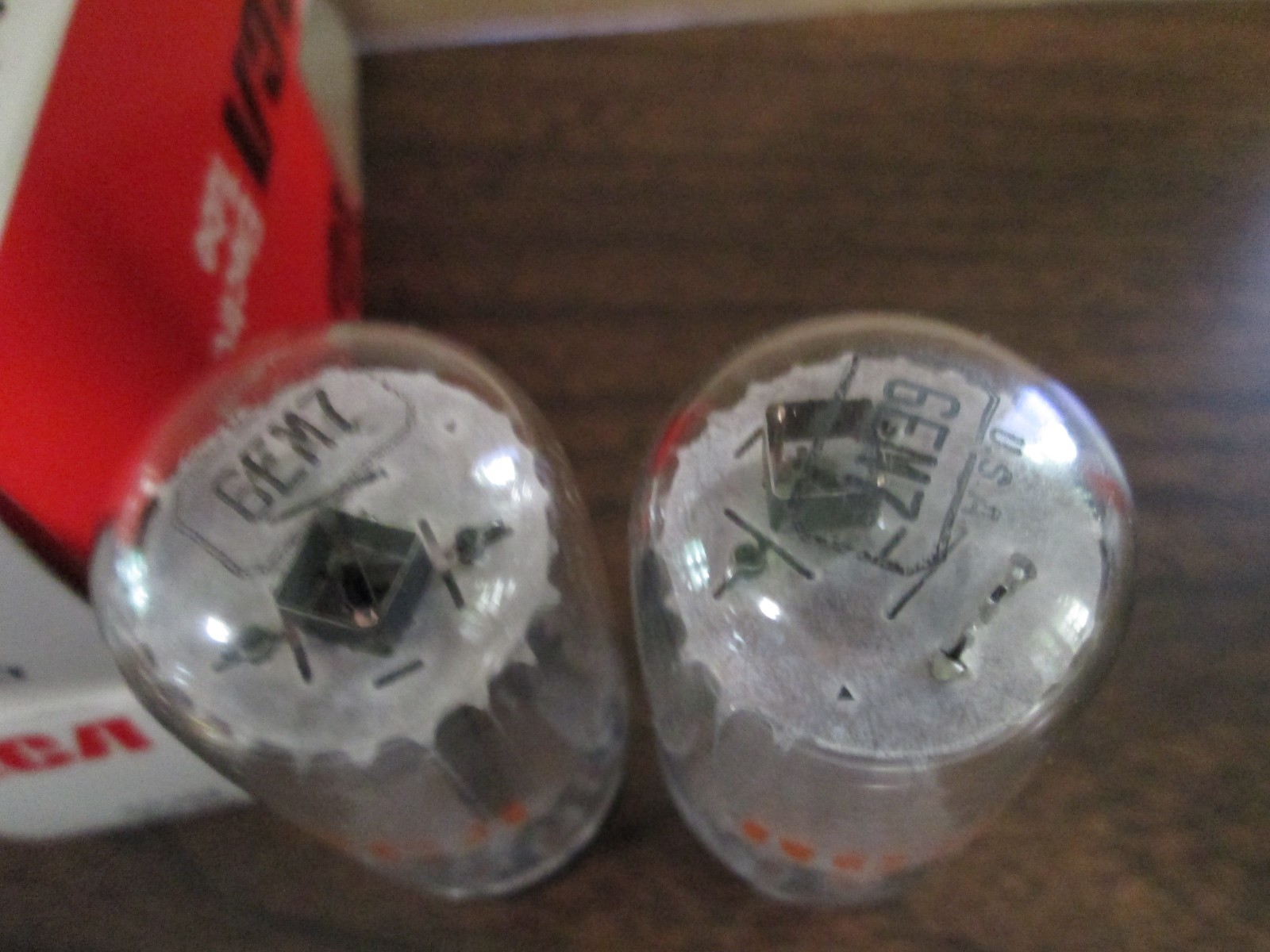 2 NEW RCA 6EM7 6EA7 Vacuum Tubes Matching Codes IOB DK