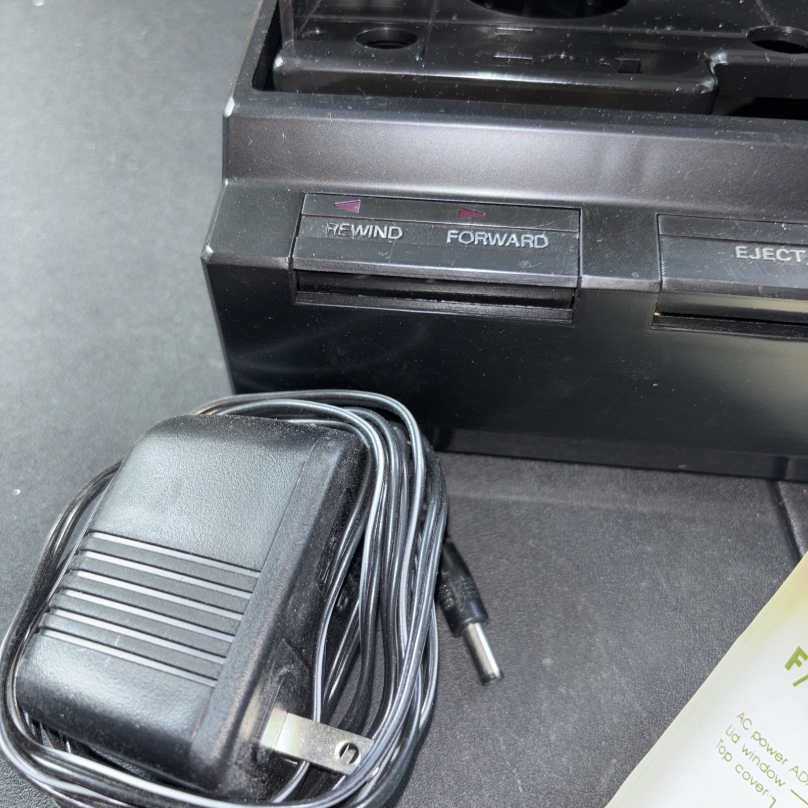 Recoton Ultra Rapid VHS Video Cassette Rewinder Model V177A Tested Works Great