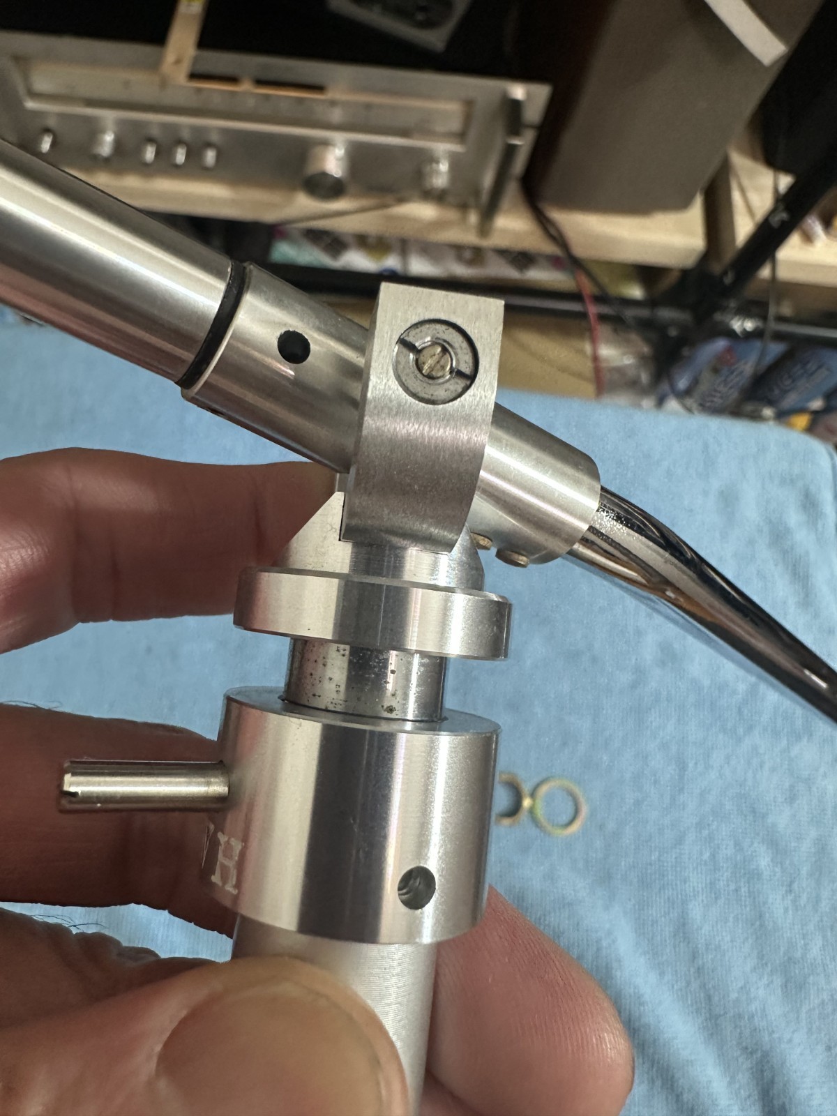 Pioneer XL-1550 PL-550 Vintage Turntable For parts TONEARM From Japan