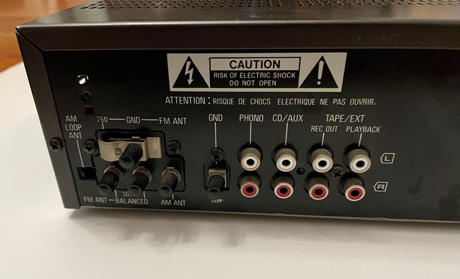Technics SA-180 Stereo Receiver AM/FM CD AUX For Parts No Cord