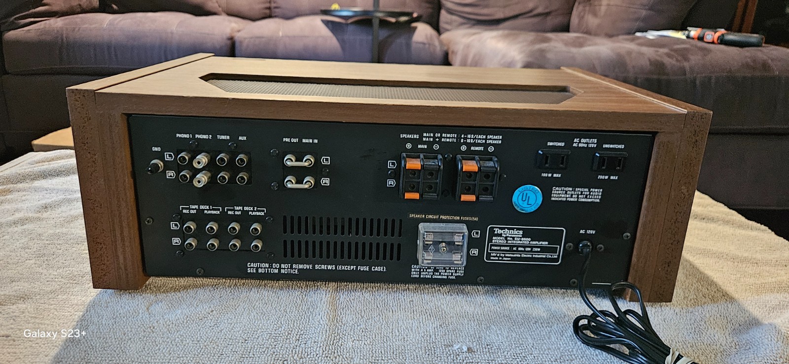 Technics SU-8600 Integrated Amplifier