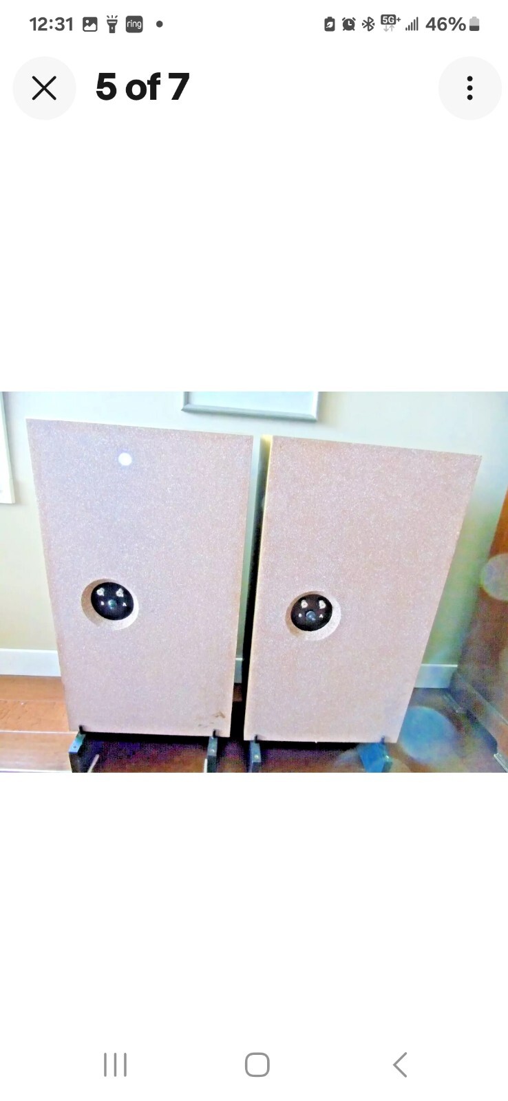 ACOUSTIC RESEARCH AR3a IMPROVED – RECAPPED, REFOAMED, TWEETERS REBUILT No Return