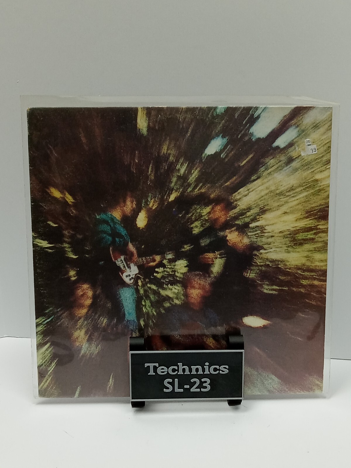 Technics SL-BD20 Turntable Record Display Stand – Black Minimalist Version