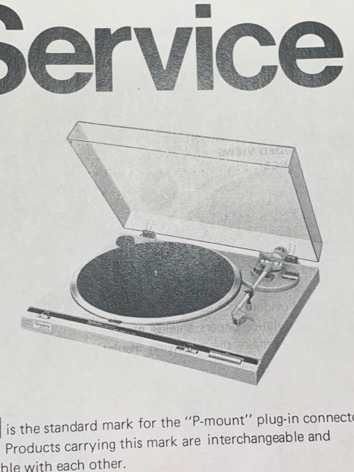 Technics SL-Q200 M MC Service Manual Turntable System Photocopy