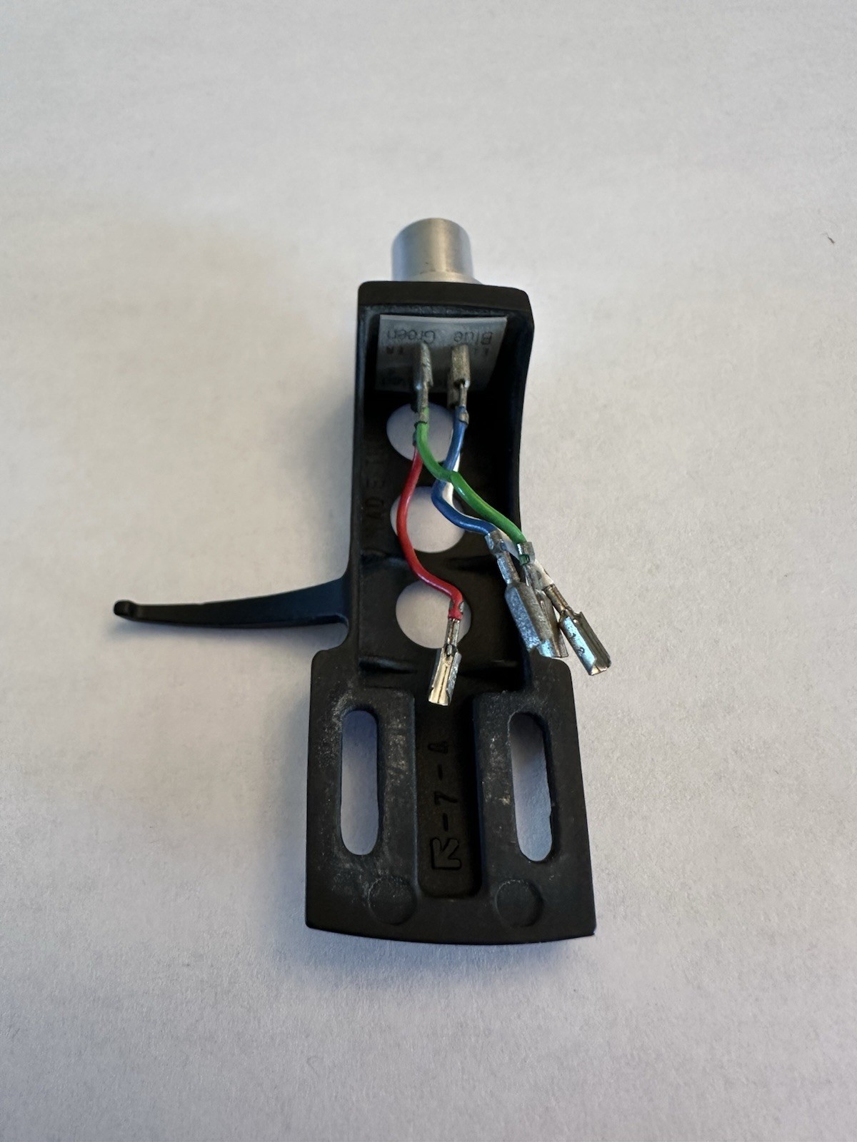 Genuine OEM Technics Phono Cartridge Headshell With Lead Wires