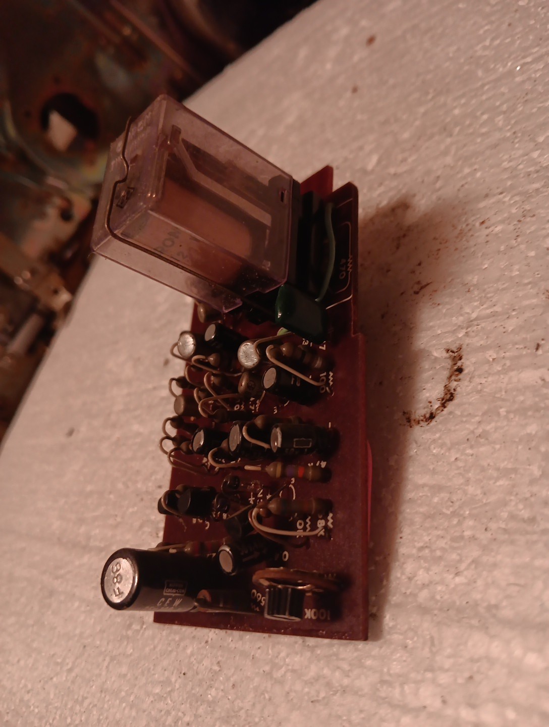 AKAI GX-210D Reel To Reel Small Relay Board