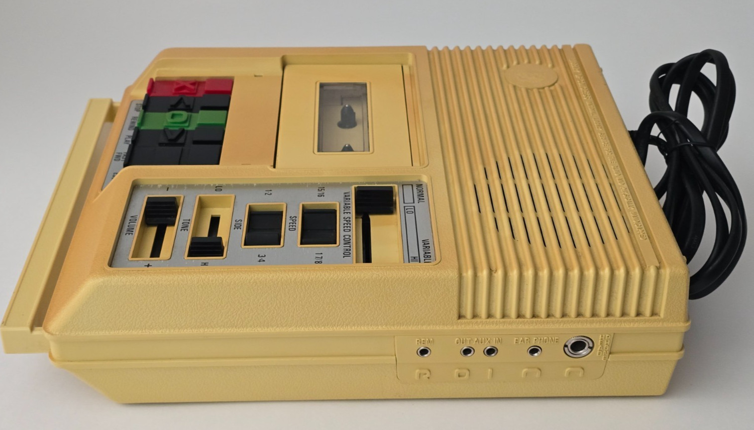 Vintage Telex C-1 Cassette Player (Serviced/New Belts-Tested/Working)