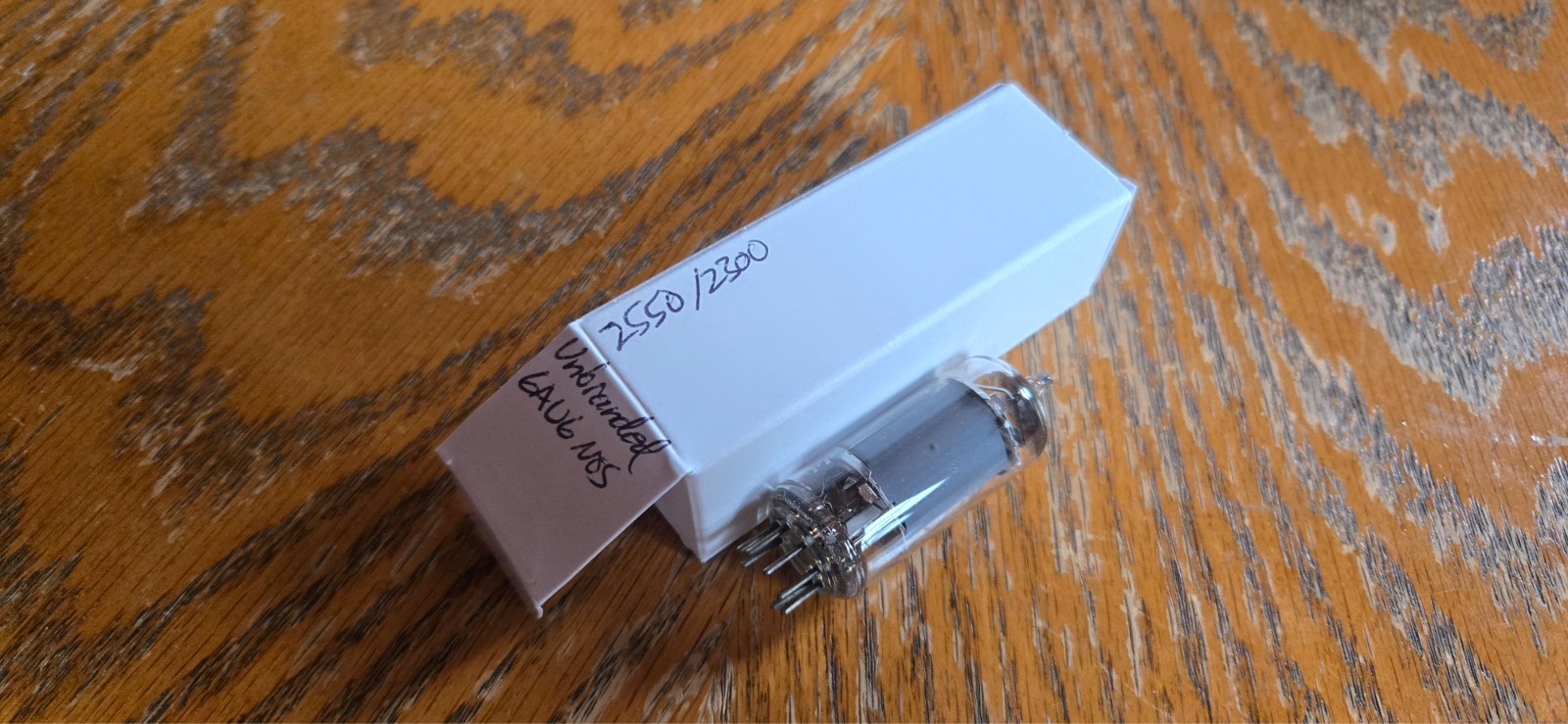 Unbranded NOS 6AU6 6AU6A Vacuum Tube Tested