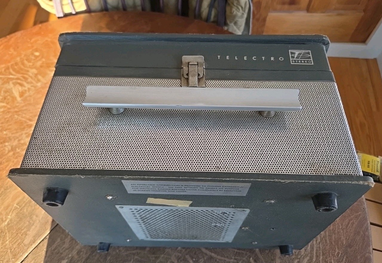 Vintage MCM Emerson Telectro Model SS132 Stereophonic Tape Recorder For Parts