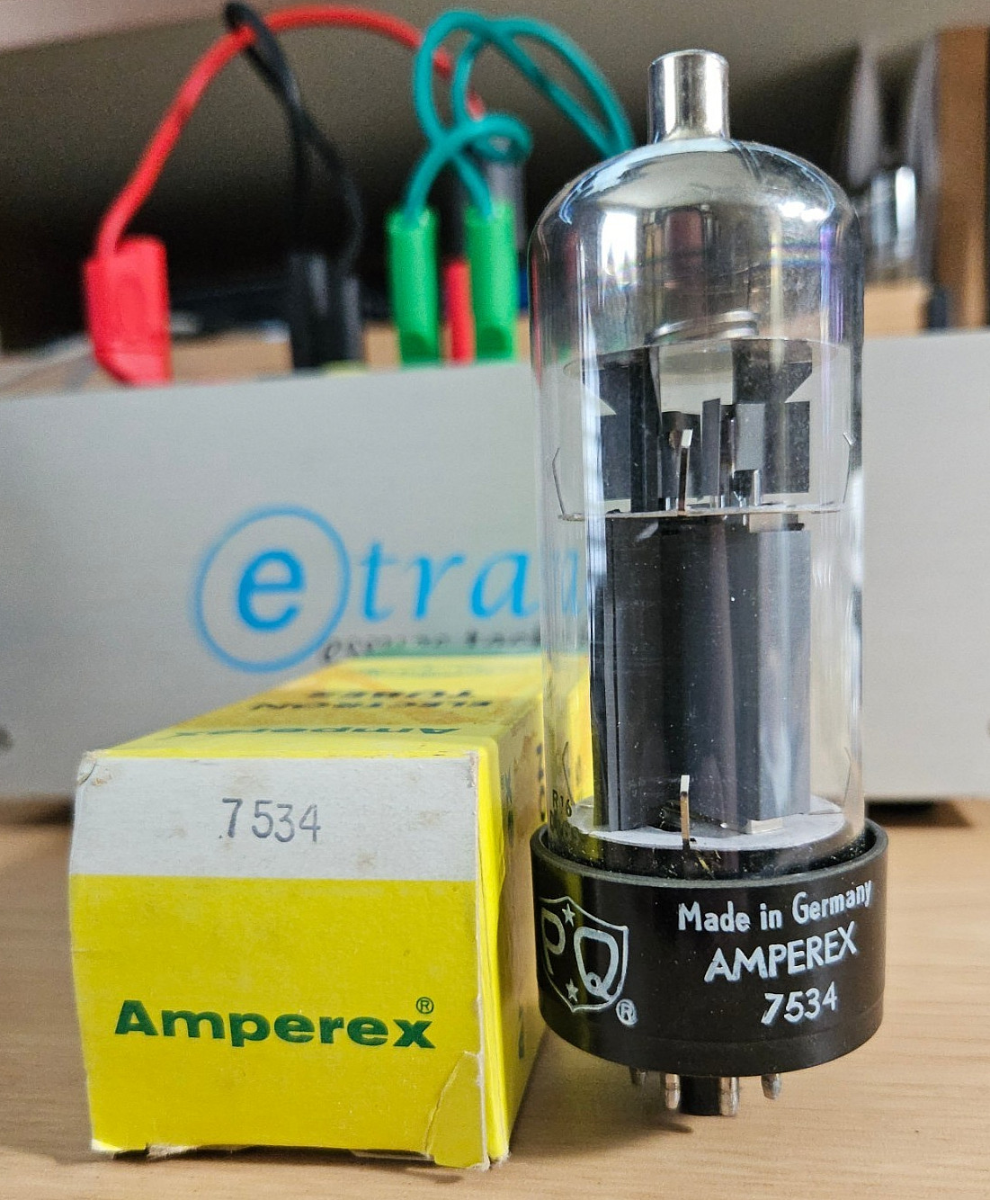 7534 VALVO PQ PREMIUM QUALITY FRAME GRID PENTODE TUBE E130L NOS NIB *eTRACER*