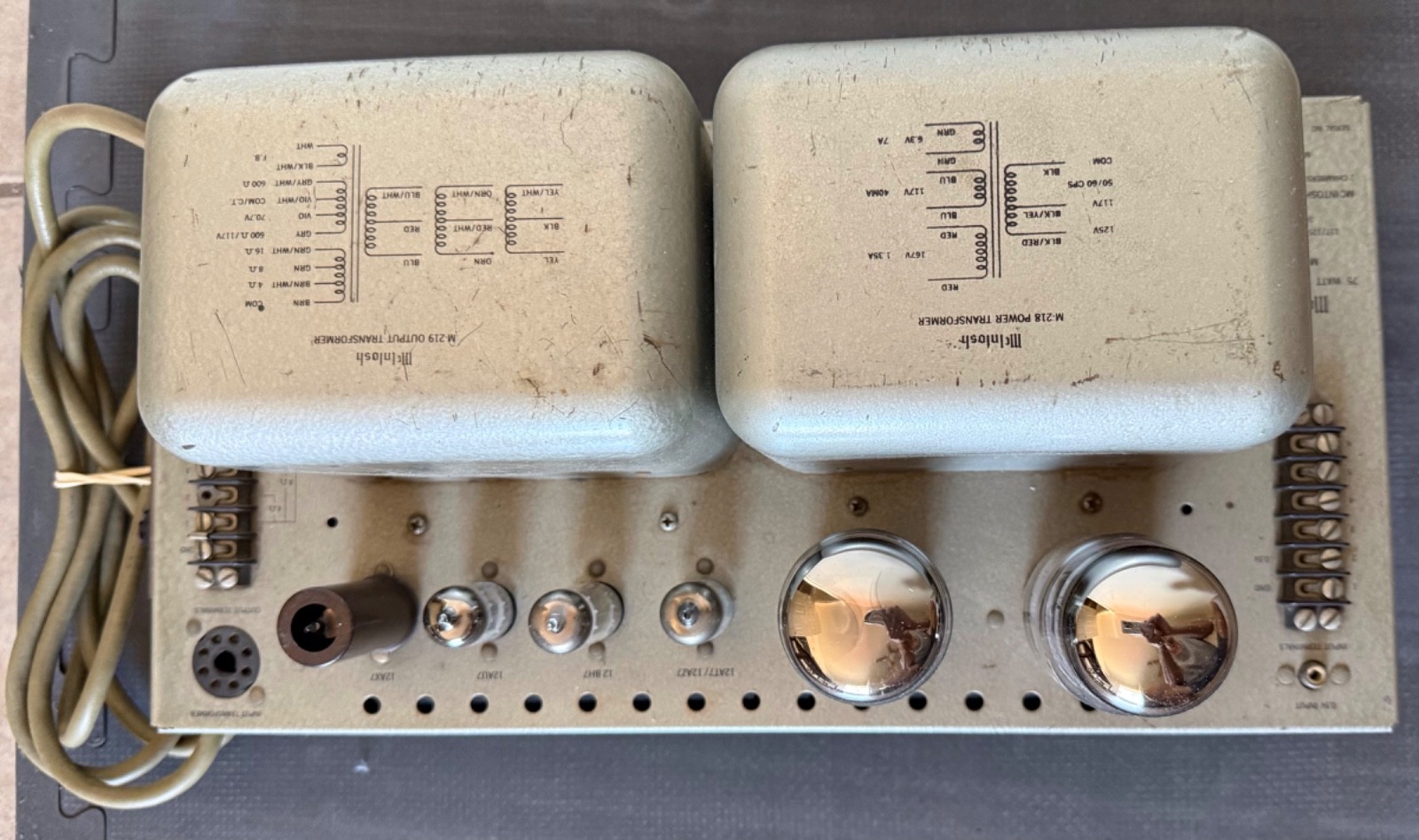 One McIntosh MI-75 Mono Tube Power Amplifier