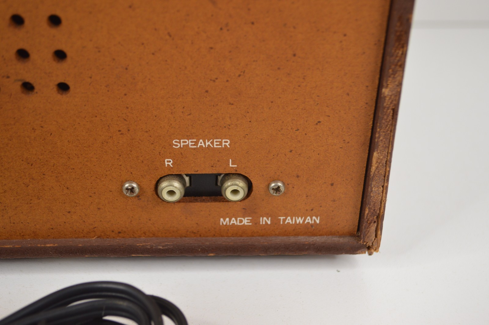 Electro Brand 8-Track Player Model No. 6493 Wooden Case ONE SPEAKER NO SOUND