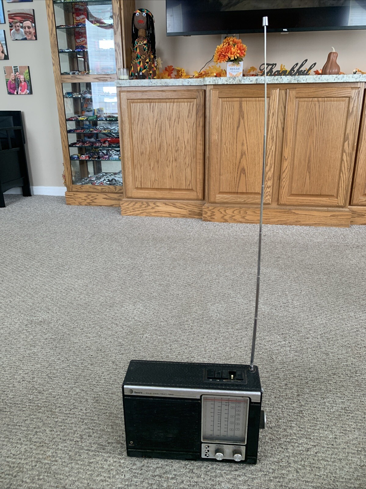 Vintage Sears Solid State/ Multi-Band Model #800.24270 800 Radio AM/FM/TV1/TV2/P