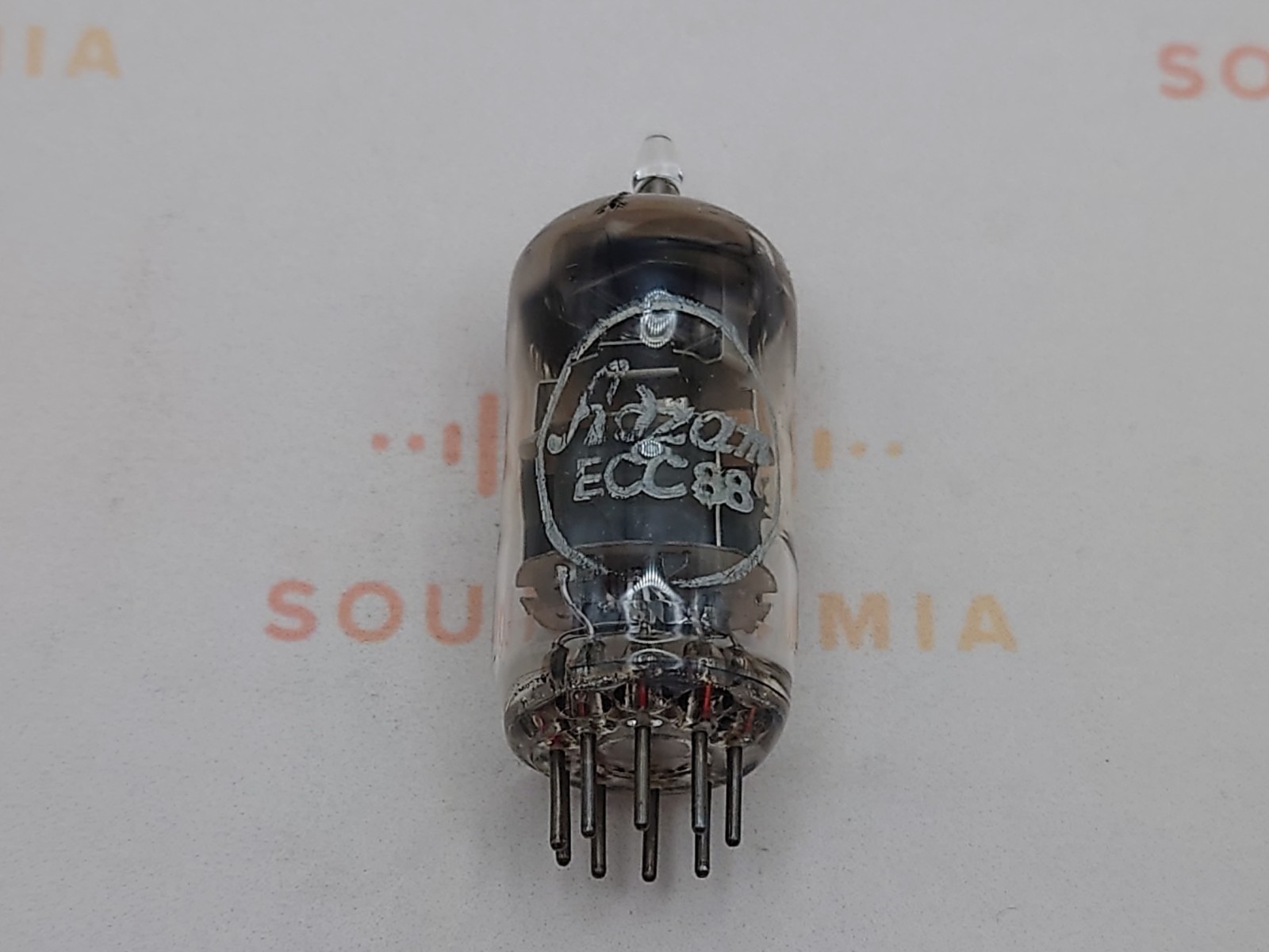 1x Philips ECC88 6DJ8 D-Getter Pinched Waist – Adzam Label – Heerlen ’57 -Strong