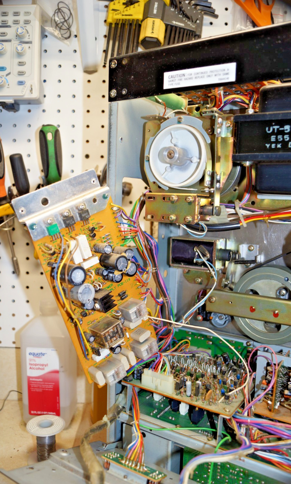 Serviced With Full Recap PRO Series Teac A-3440.READ&See Pictures Of Work Done.