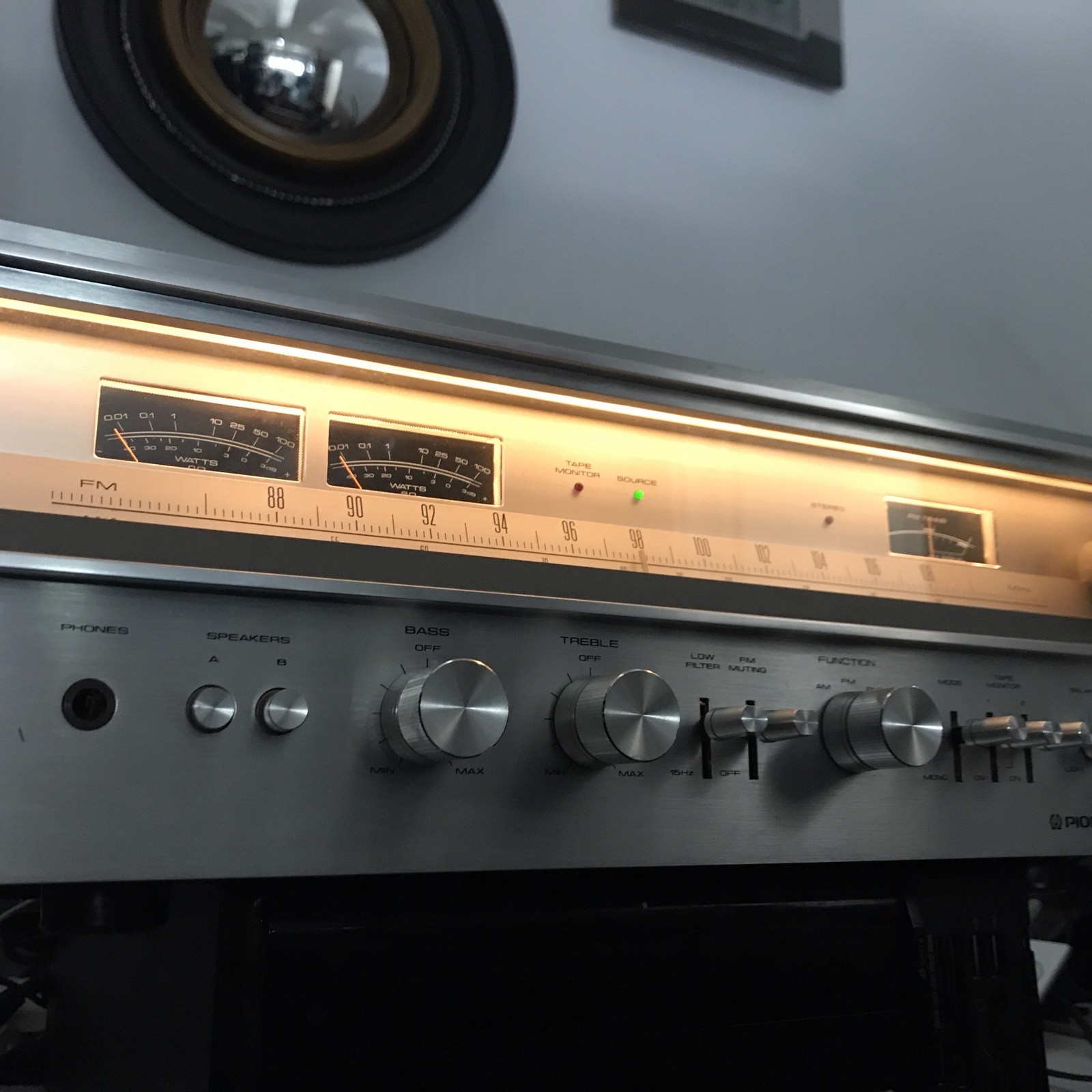 Vintage Pioneer SX-780 AM/FM Hi-Fi Stereo Receiver Vtg Turns On – See Photos