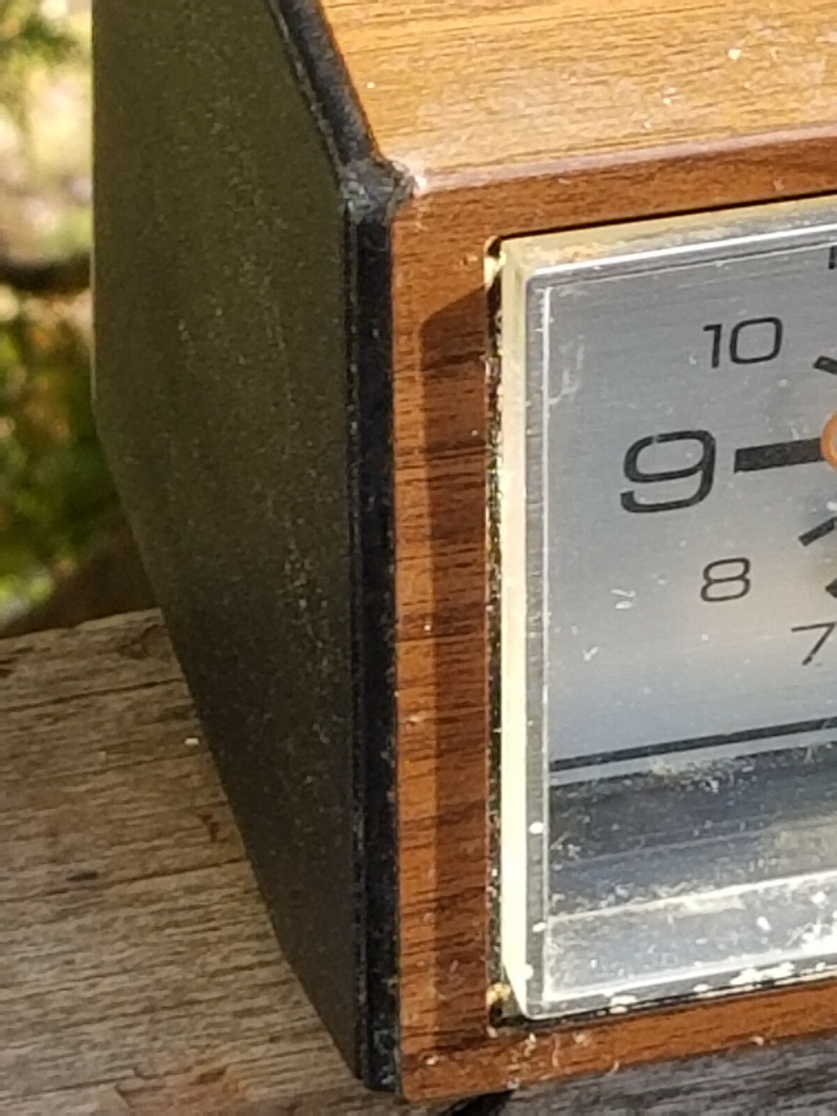 VINTAGE GENERAL ELECTRIC AM FM CLOCK DESK RADIO 7-4550C