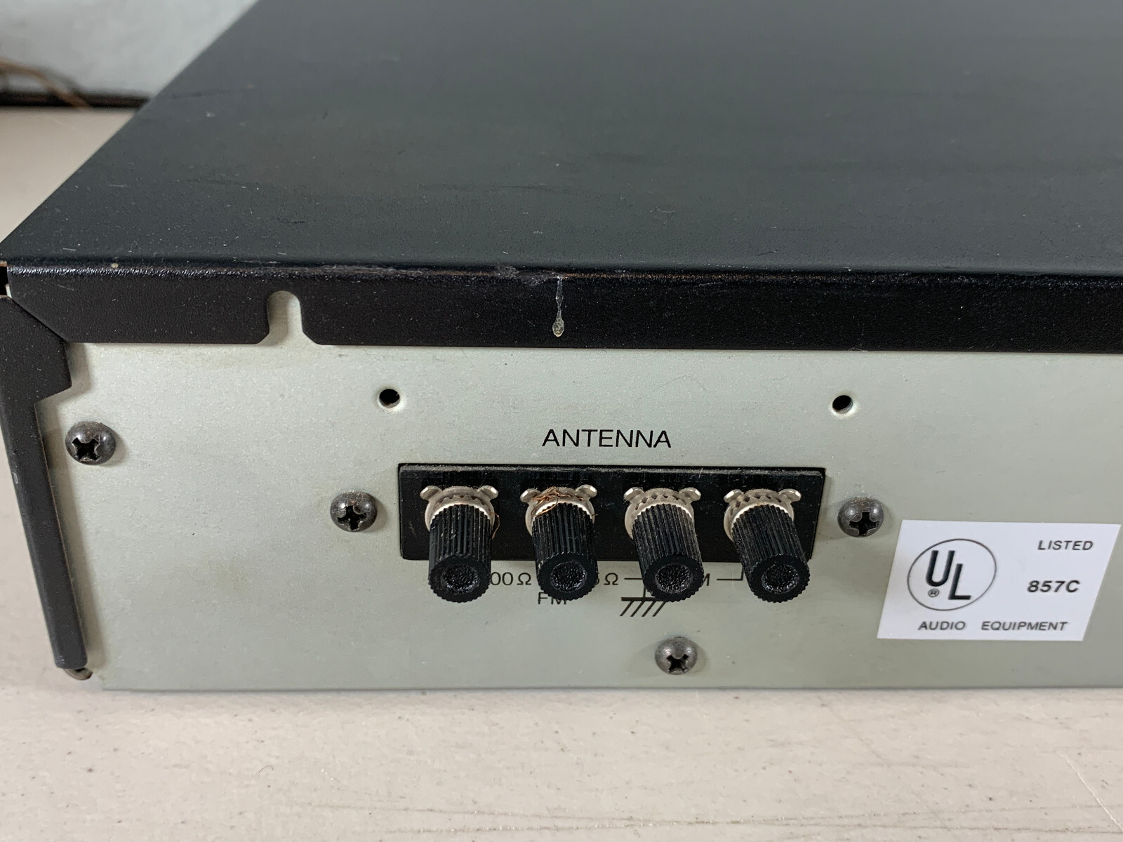 READ Warp Buttons Tested WORKS Onkyo T-401 Quartz Synthesized FM Stereo AM Tuner