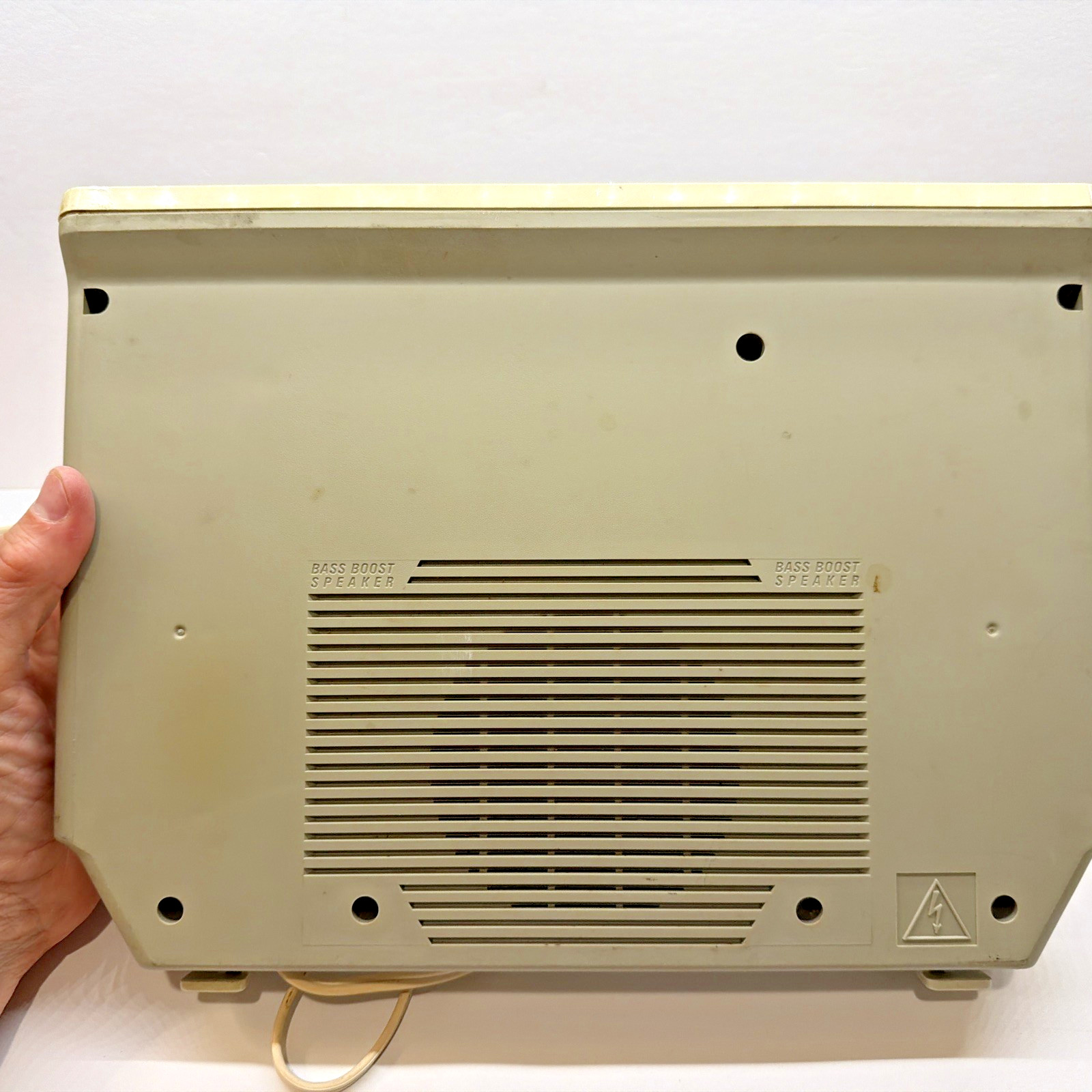 GE Spacemaker 7-4275A AM/FM RADIO Cassette Player Under Cabinet Kitchen Vtg