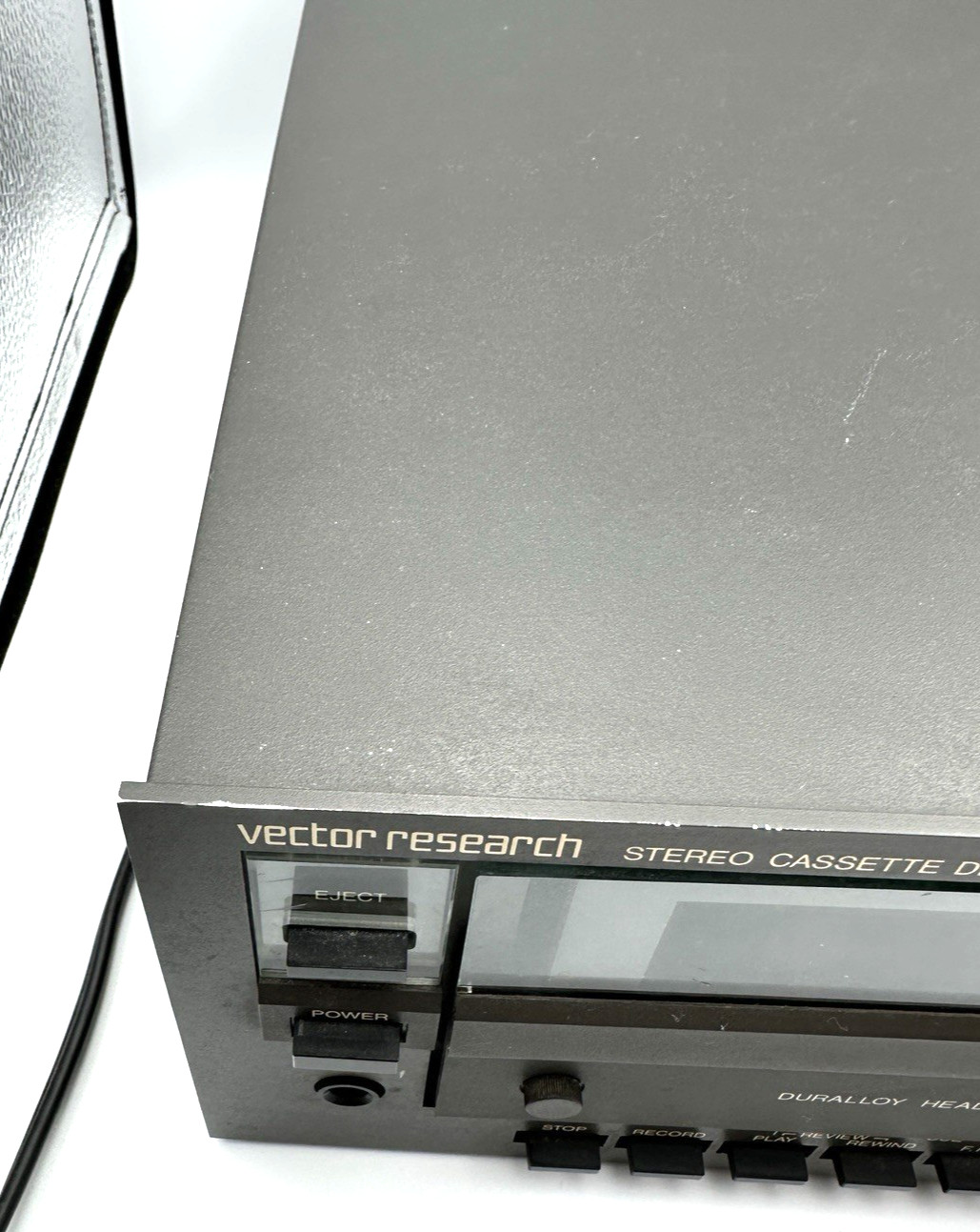 Vintage Vector Research VCX-200 Stereo Cassette Deck Tested Working 1980s