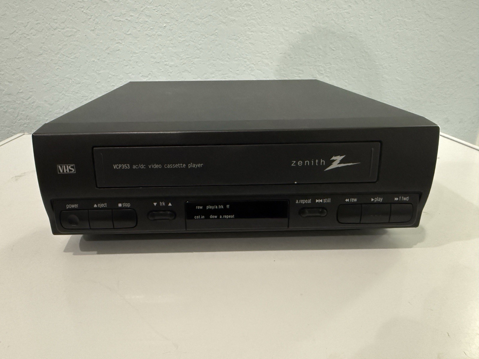 Zenith / VCP353 / VCR / Auto Tracking / Tested & Working