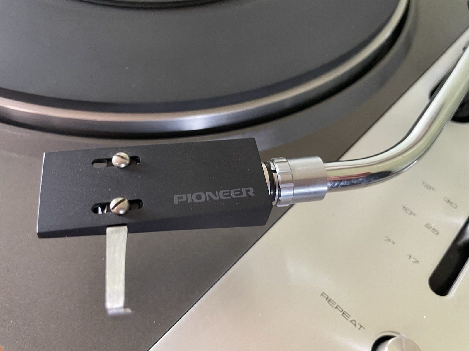 1977 Pioneer PL-117D Belt Drive Turntable + Empire 1000 E/X New Belt / Stylus