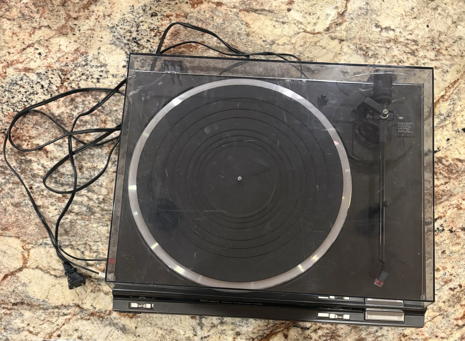 Technics SL-BD20 Belt Drive DC Servo Turntable Tested needs new stylus