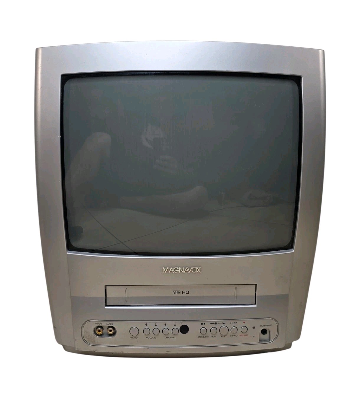 Magnavox 13” CRT TV VCR Combo MC132EMG17 TV Works, VCR Non-Working, As-IS READ