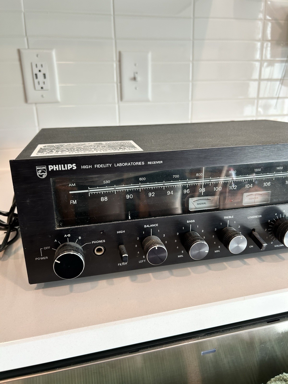 Philips High Fidelity Laboratories 7851 AH7851 Receiver (READ DESCRIPTION)
