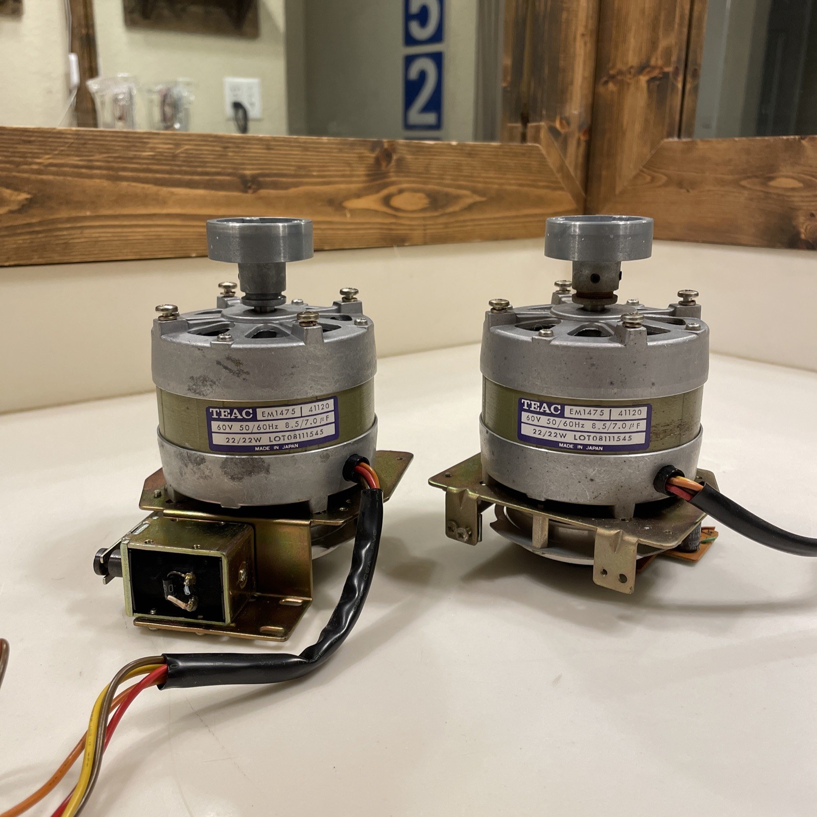 TEAC A-3440 Left & Right Motor Replacement EM1475 41120