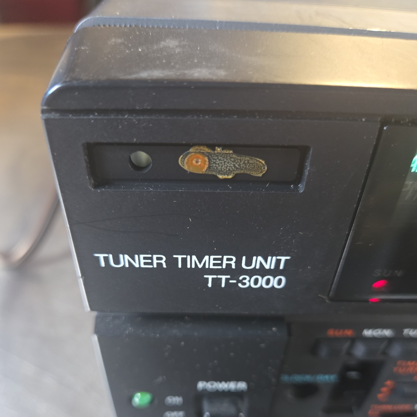 Sony TT-3000 Portable Programmable Digital Cassette Tuner Timer Unit Clock
