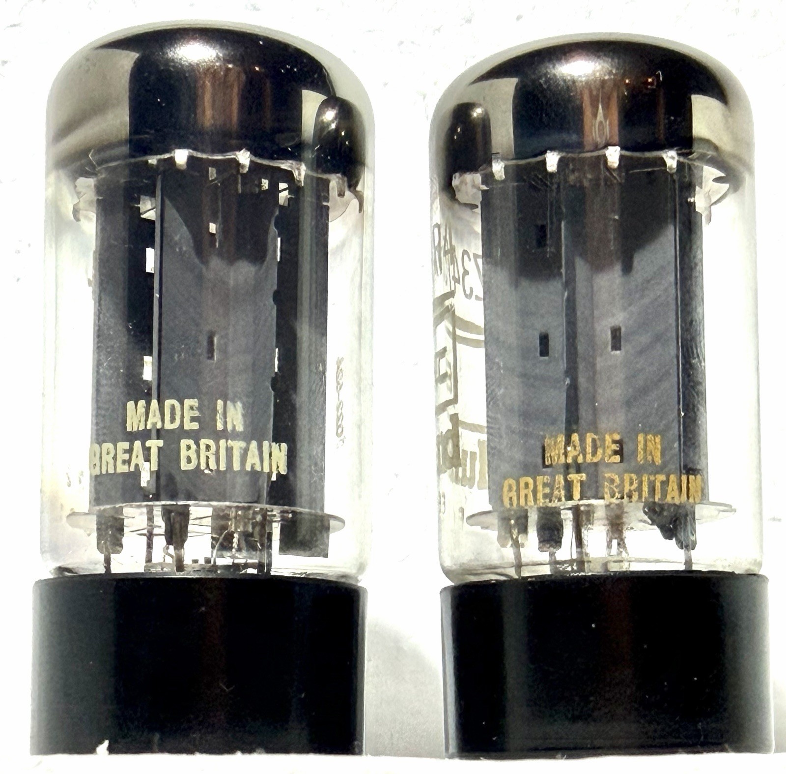 Excellent Mullard f32 Blackburn GZ34 Tube TV7-D/U Tested As NOS Codes B6F1 B6C3
