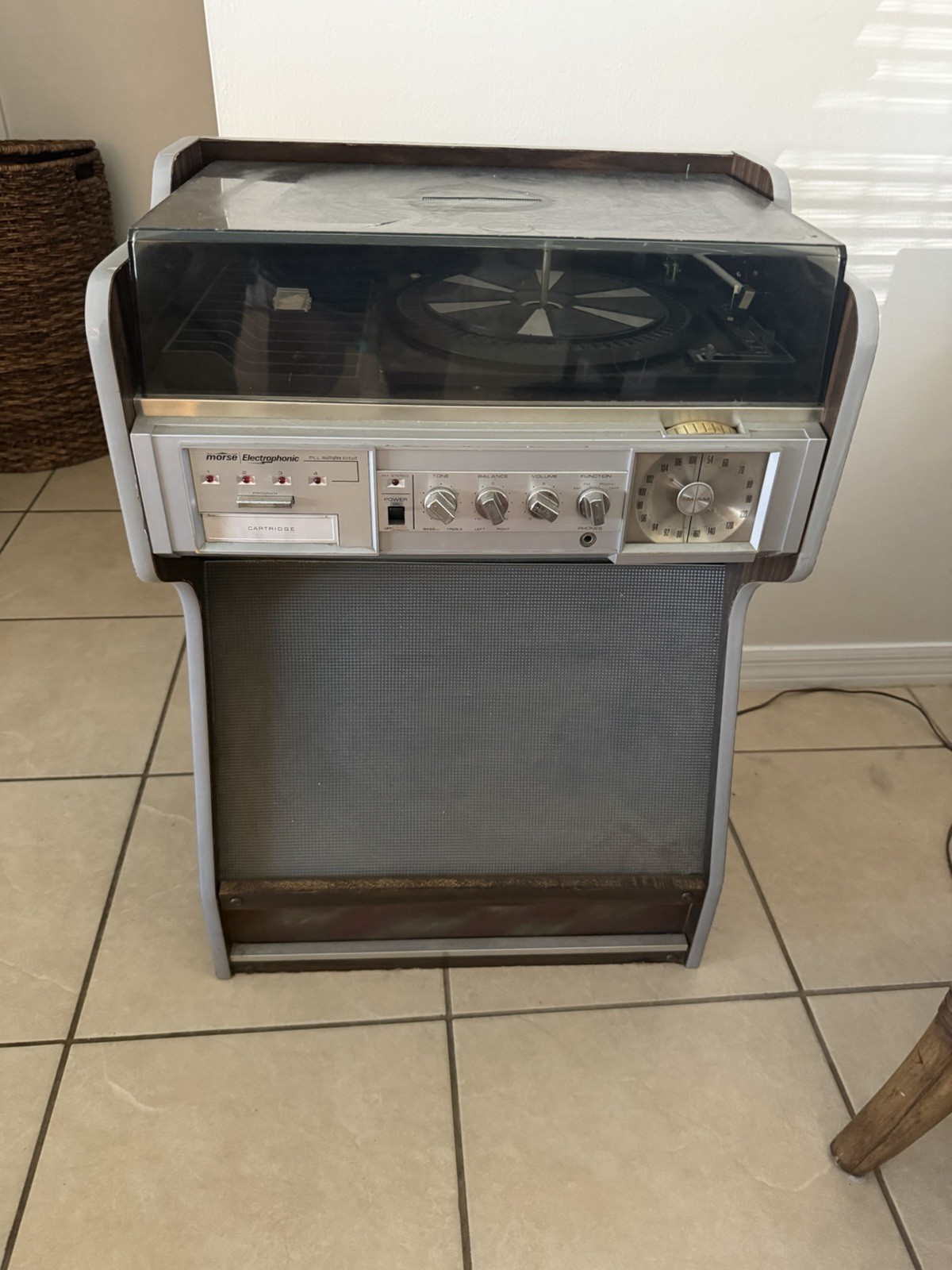 Morse Electrophonic Disco stereo 1970s